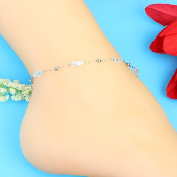 Elegant Handmade Anklet – Perfect for Women & Girls | Ideal Gift Option, DYC1439 - Picture 2 of 9